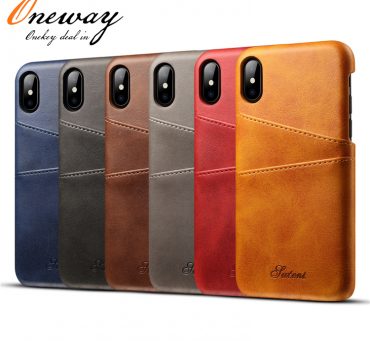 Leather cover for iPhone