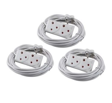 15m Extension Cord with Two-Way Multiplug