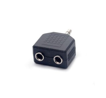3.5mm Stereo Male to 2 x 3.5mm Stereo Female Adaptor