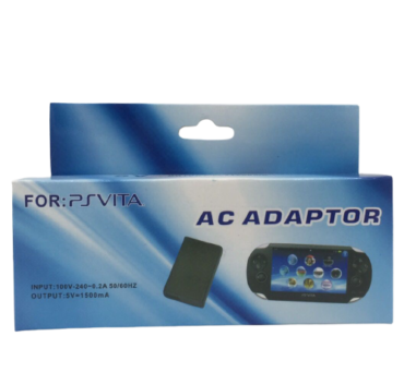 PS Vita Charger Power Supply with Power Cord - Black