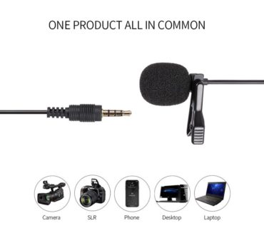 Microphone with 3.5mm Jack, Mic Compatible with iPhone and Samsung Huawei