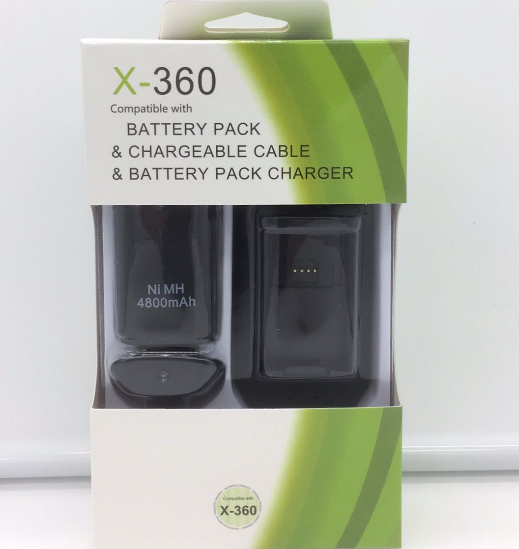 4 in 1 Battery Pack Kit for Xbox 360 Controllers Generic 
