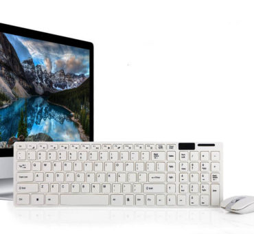 Ultra-Thin Fashion Wireless Keyboard & Mouse Combo