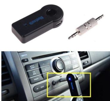 Bluetooth Music Receiver 3.5mm Handsfree Car AUX