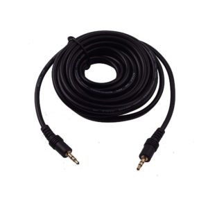 Câble audio Jack 3.5 mm stéréo mâle / 2 RCA mâles (3 mètres)