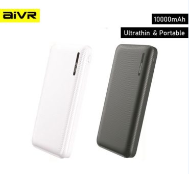 POWER-BANK-AIVR-Y102-10000MAH-3-370x341 Power Bank Portable AIVR Ultra Thin Mini 10000 mAh Dual Ports Type-c and USB
