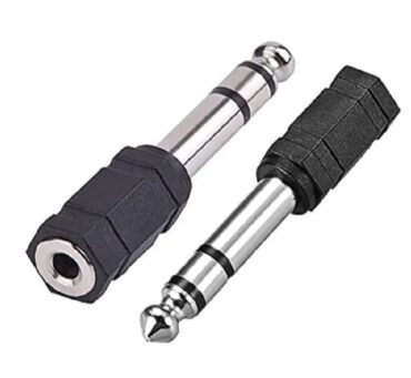 3.5MM Female To 6.3MM Male Audio Adapter-2