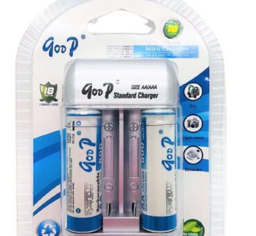 Goop Premium AAA Rechargeable Batteries 800mAh-2Batteries and Charger combo