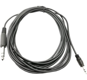 Aux Audio 3.5mm Jack to 6.3mm Convert Cable - 3Meters